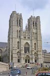 The Cathédrale des Sts-Michel-et-Gudule, the national church of Belgium.