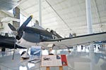 Grumman F6F-3 Hellcat.  The Hellcat was a WW2 carrier-based fighter that replaced the F4F Wildcat in 1943 and helped establish air superiority in the Pacific Theater over the Japanese.